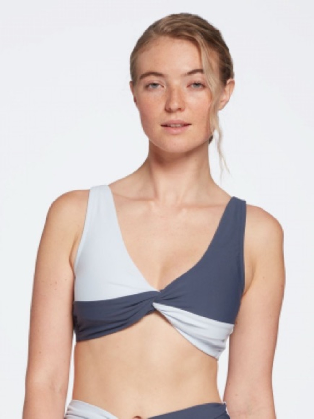 NWT Calia Colorblock Twist Bikini Top - Medium